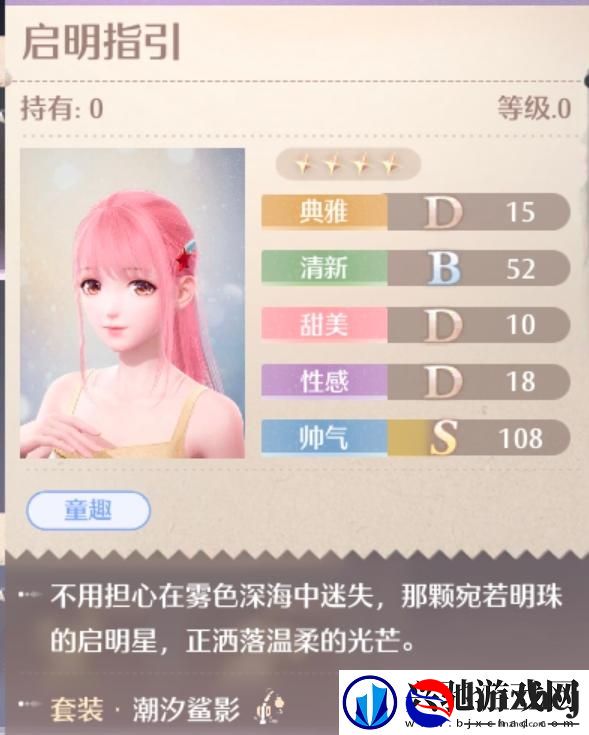 无限暖暖潮汐鲨影服装图鉴
